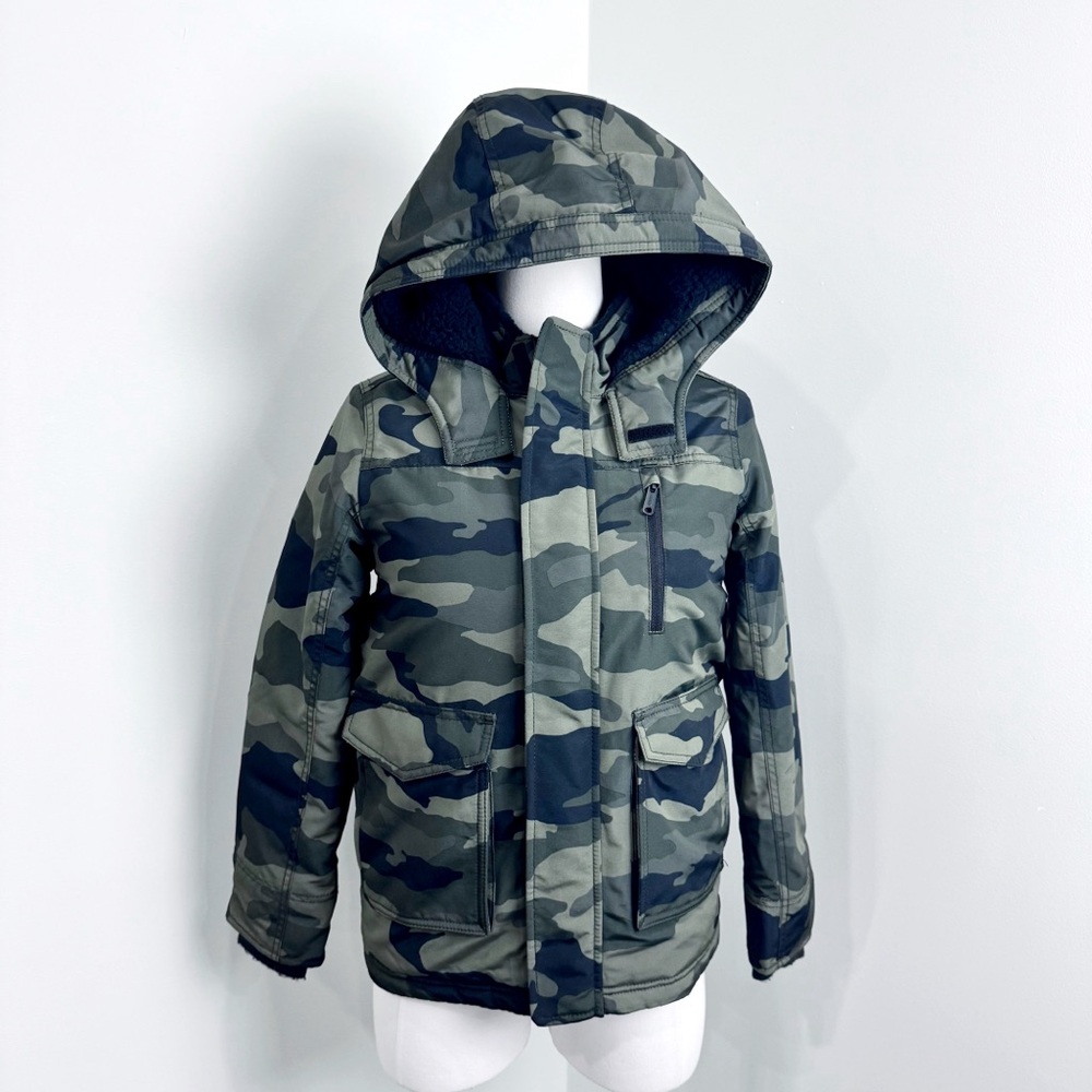 Abercrombie Kids Camouflage Puffer Jacket